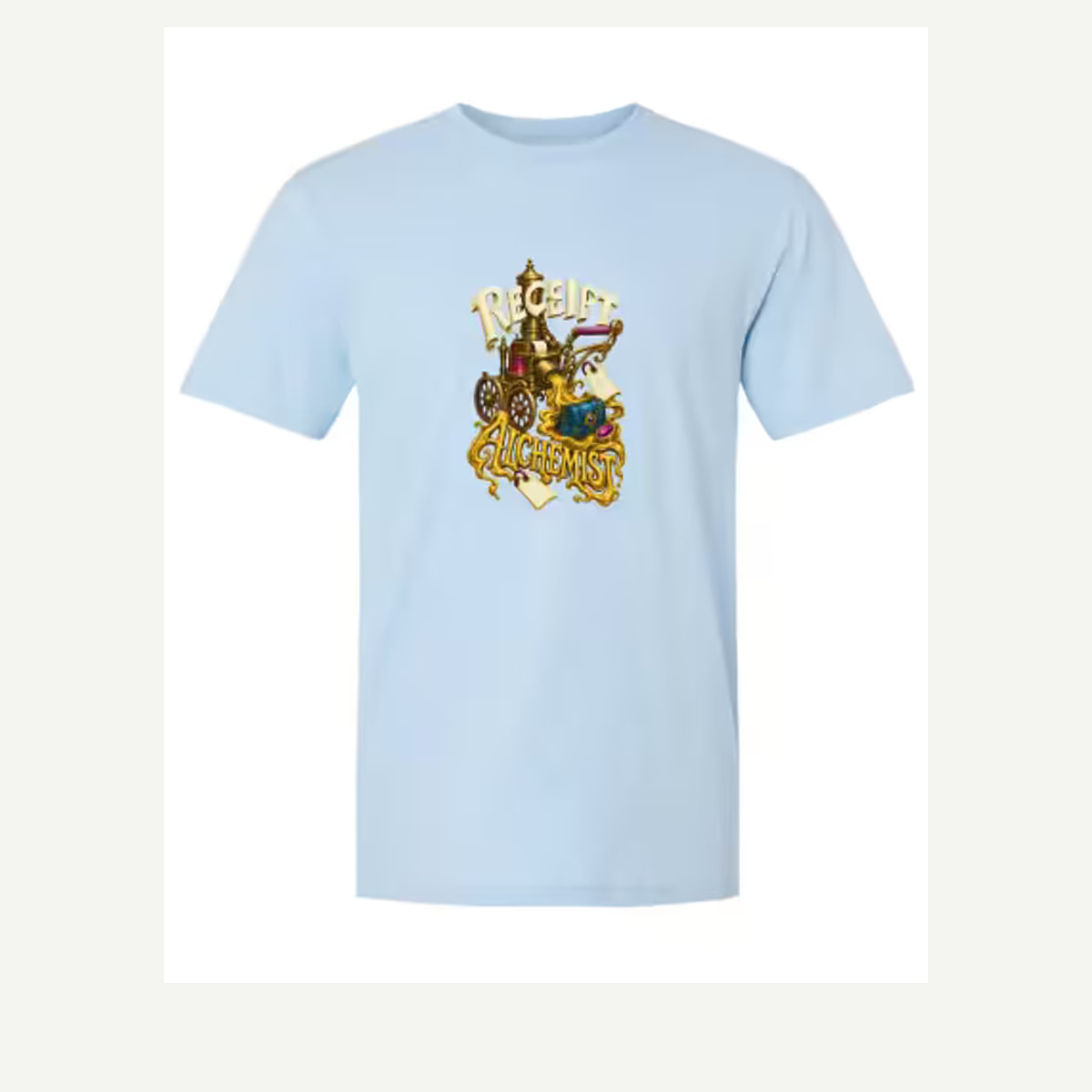 Digital garment preview of Receipt Alchemist representing The Fine Art of the Find