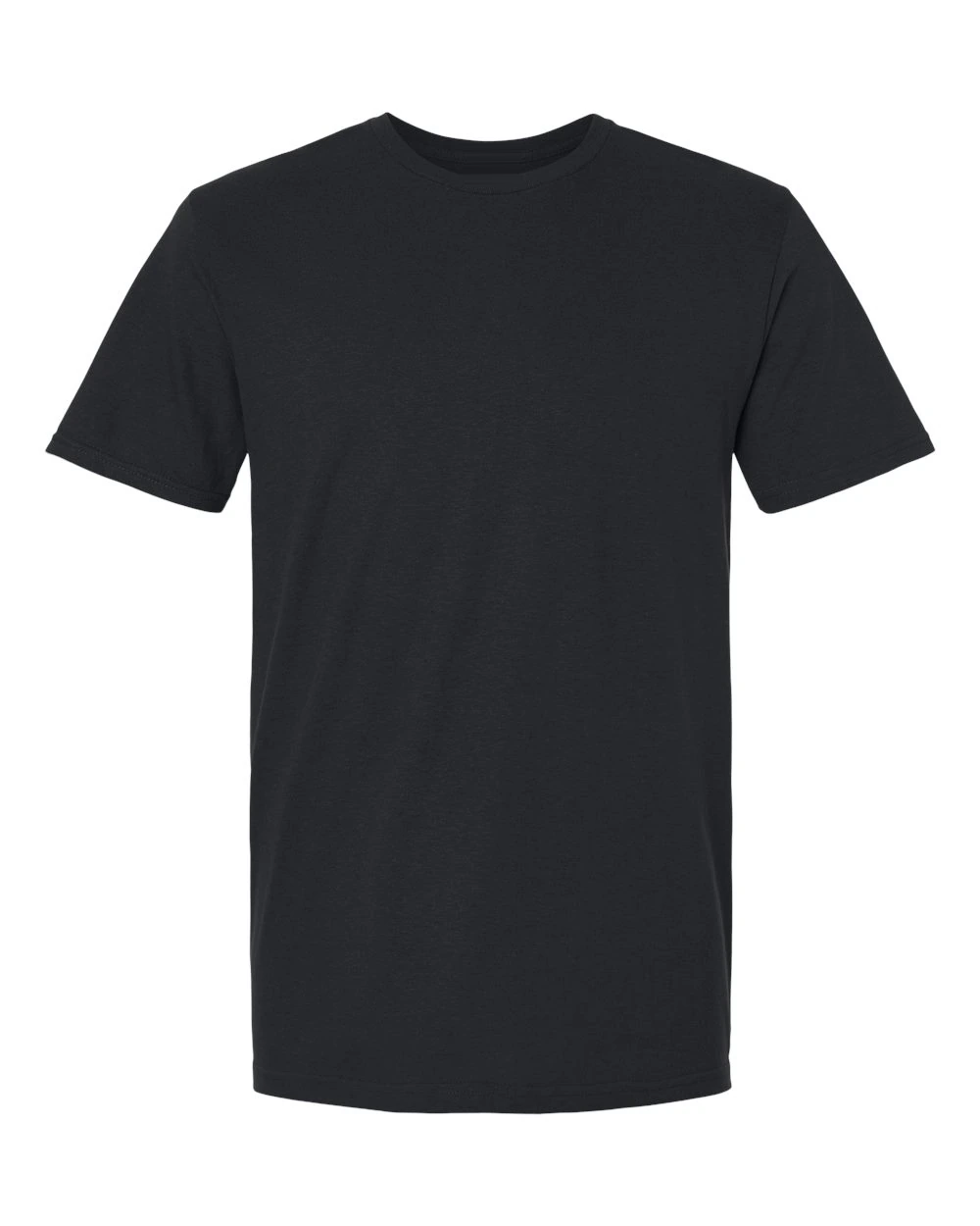 Digital garment mockup of The Long Way Home on a Black Unisex tee